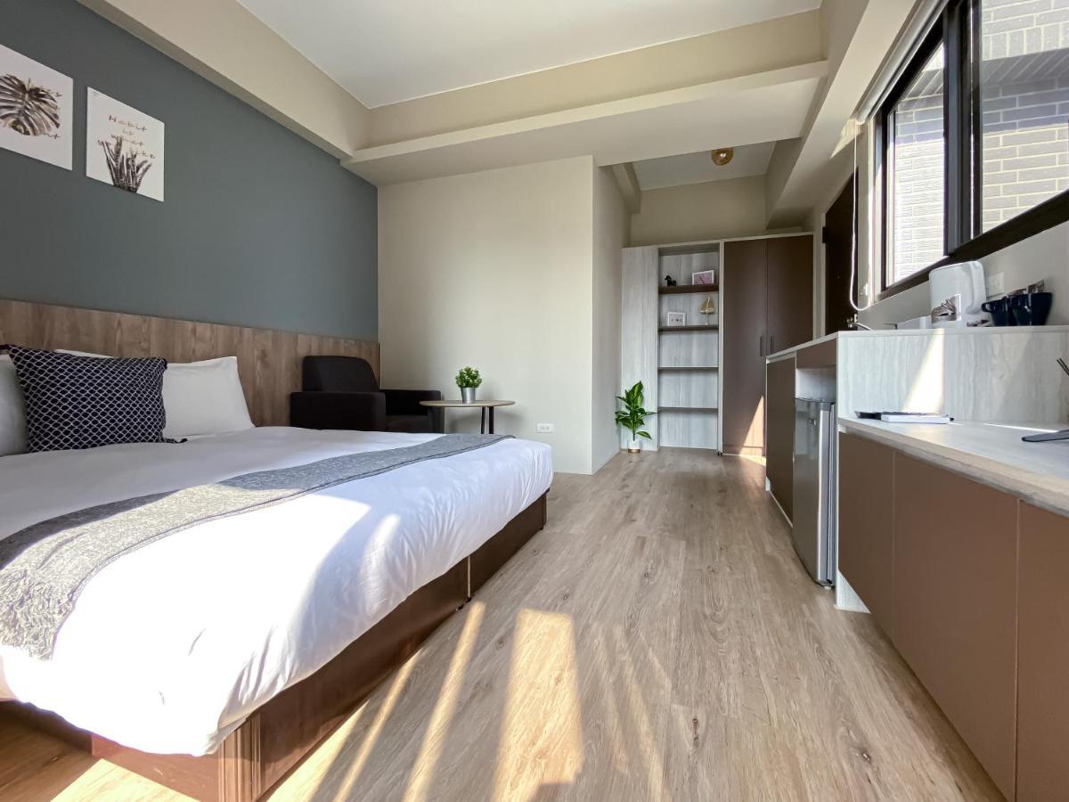 想想旅居 Allegro Hostel Taichung Eksteriør billede